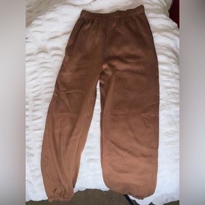 SHEIN brown joggers